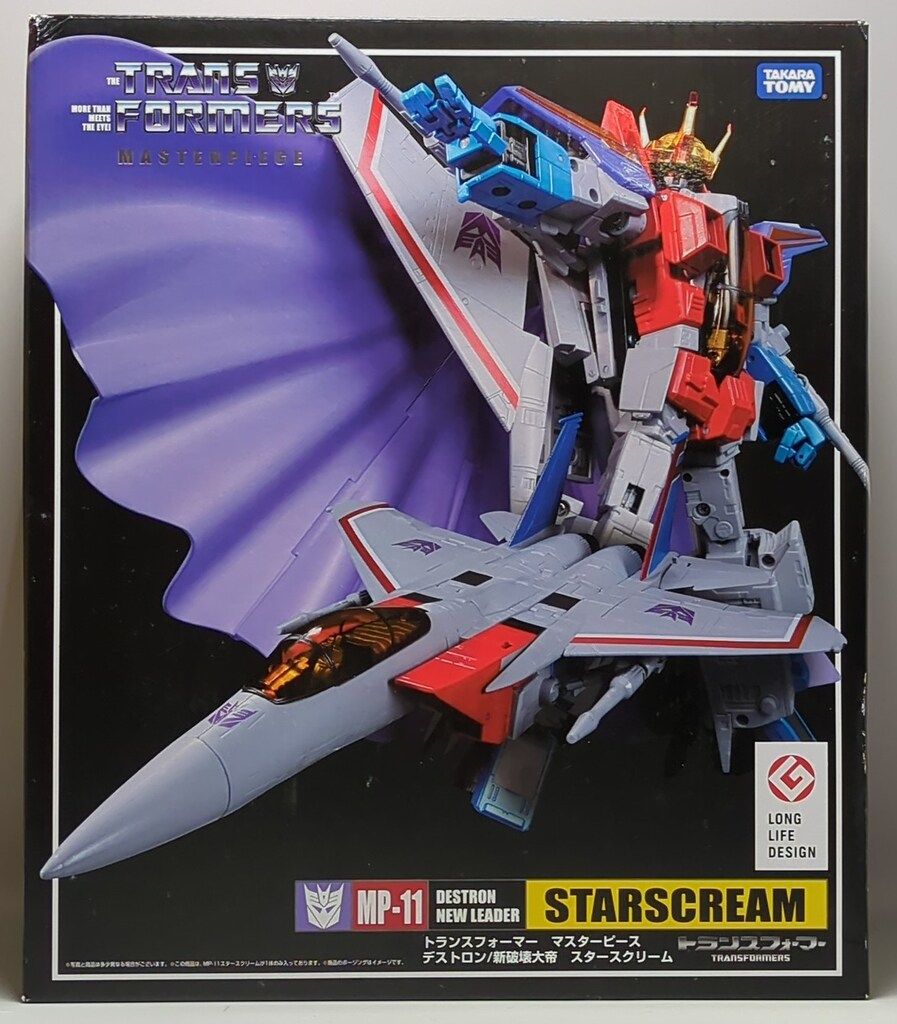 タカラトミー マスターピース 新破壊大帝スタースクリーム LONG LIFE DESIGN版 MP11