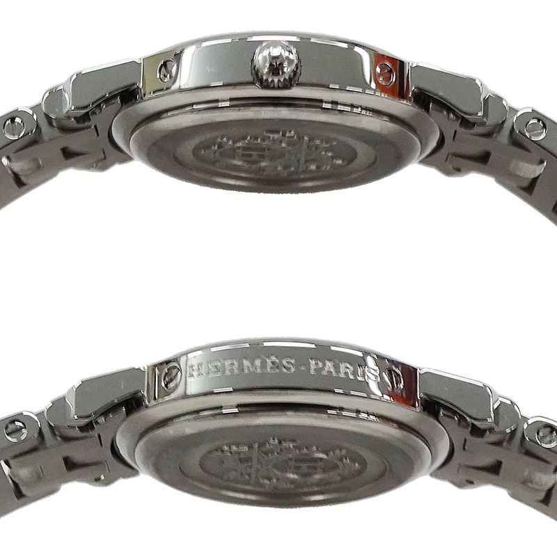 エルメス HERMES 時計 レディース ブランド クリッパー ナクレ シェル  