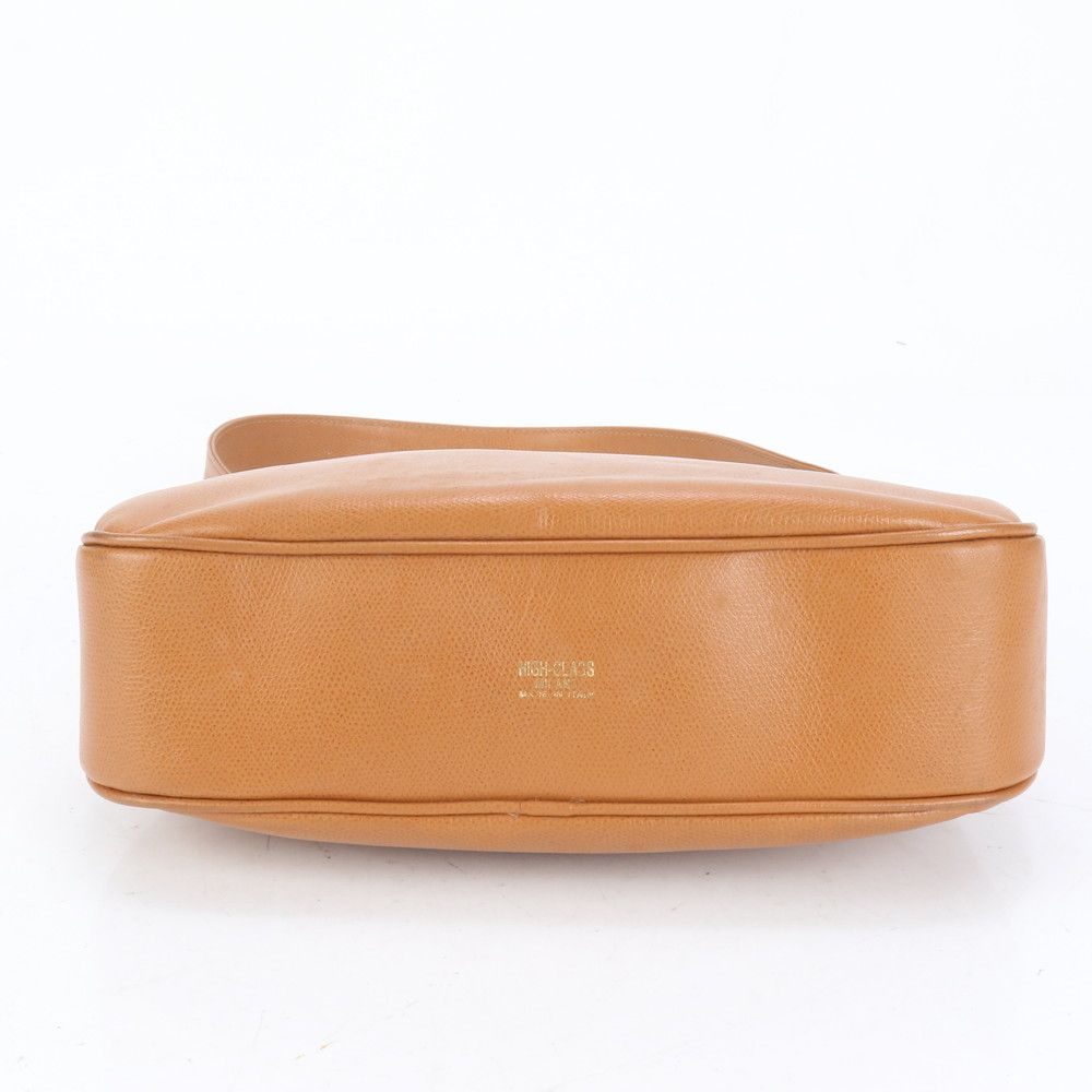 美品 ハイクラス イタリア製 レザー ショルダーバッグ 肩掛け ワン  