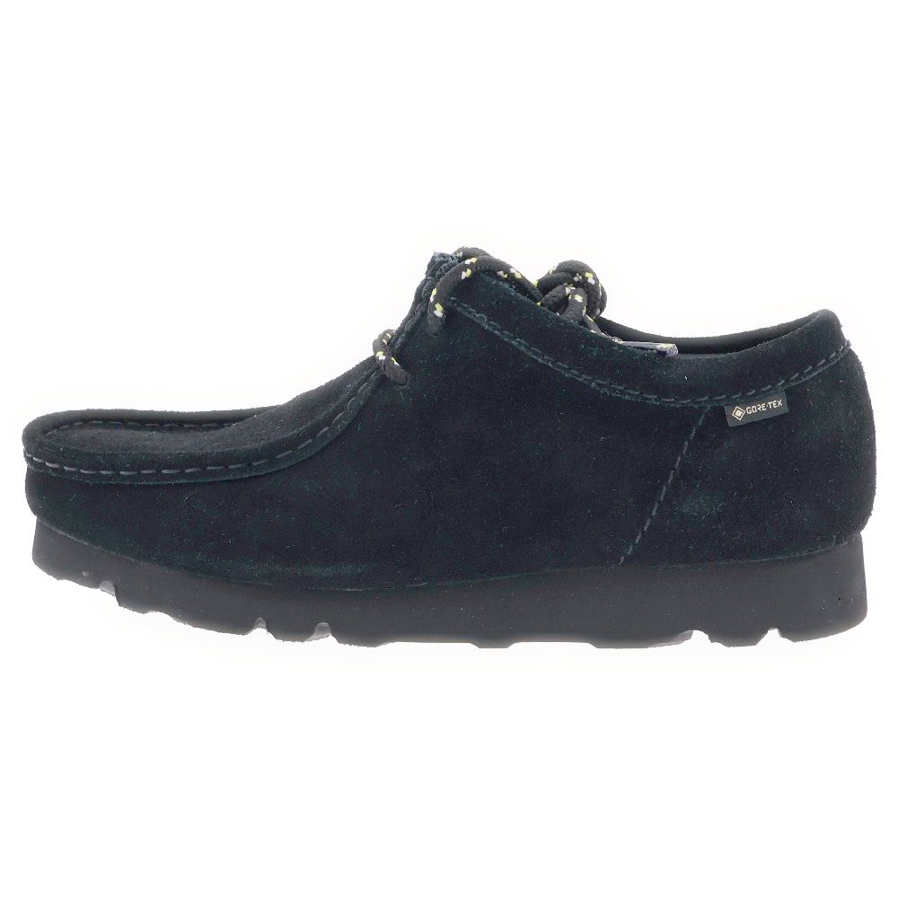 Clarks (クラークス) Wallabee GTX ワラビー ゴアテックス スウェードローカットシューズ ブラック