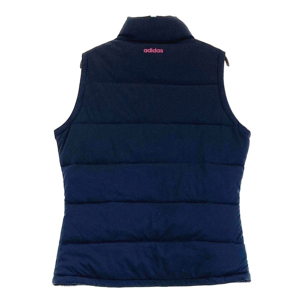 adidas GOLF アディダス 中綿ベスト 刺繍ロゴ アディダス adidas ゴルフ GOLF 中綿ベスト ハイネック ジップアップ