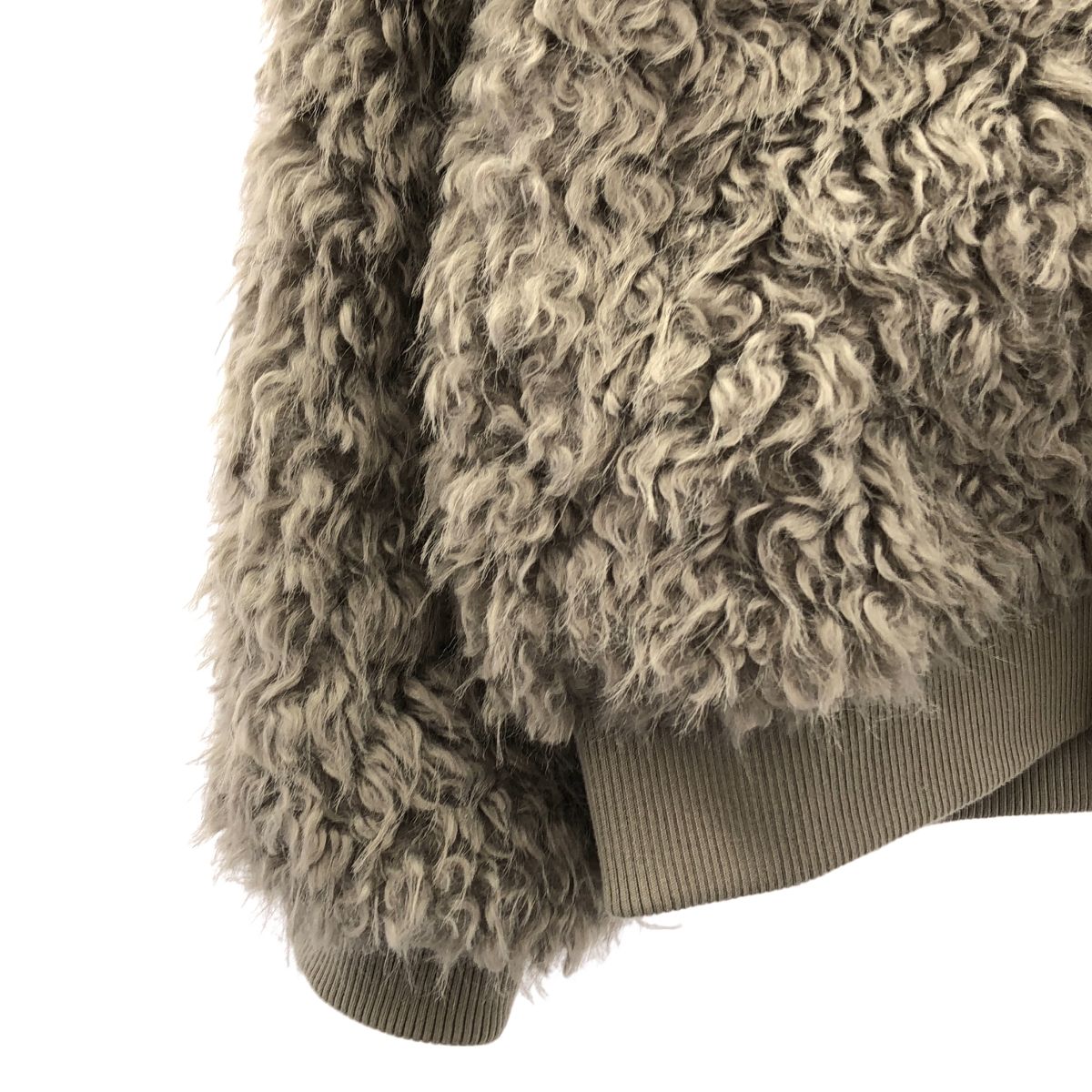 ボアブルゾン 38