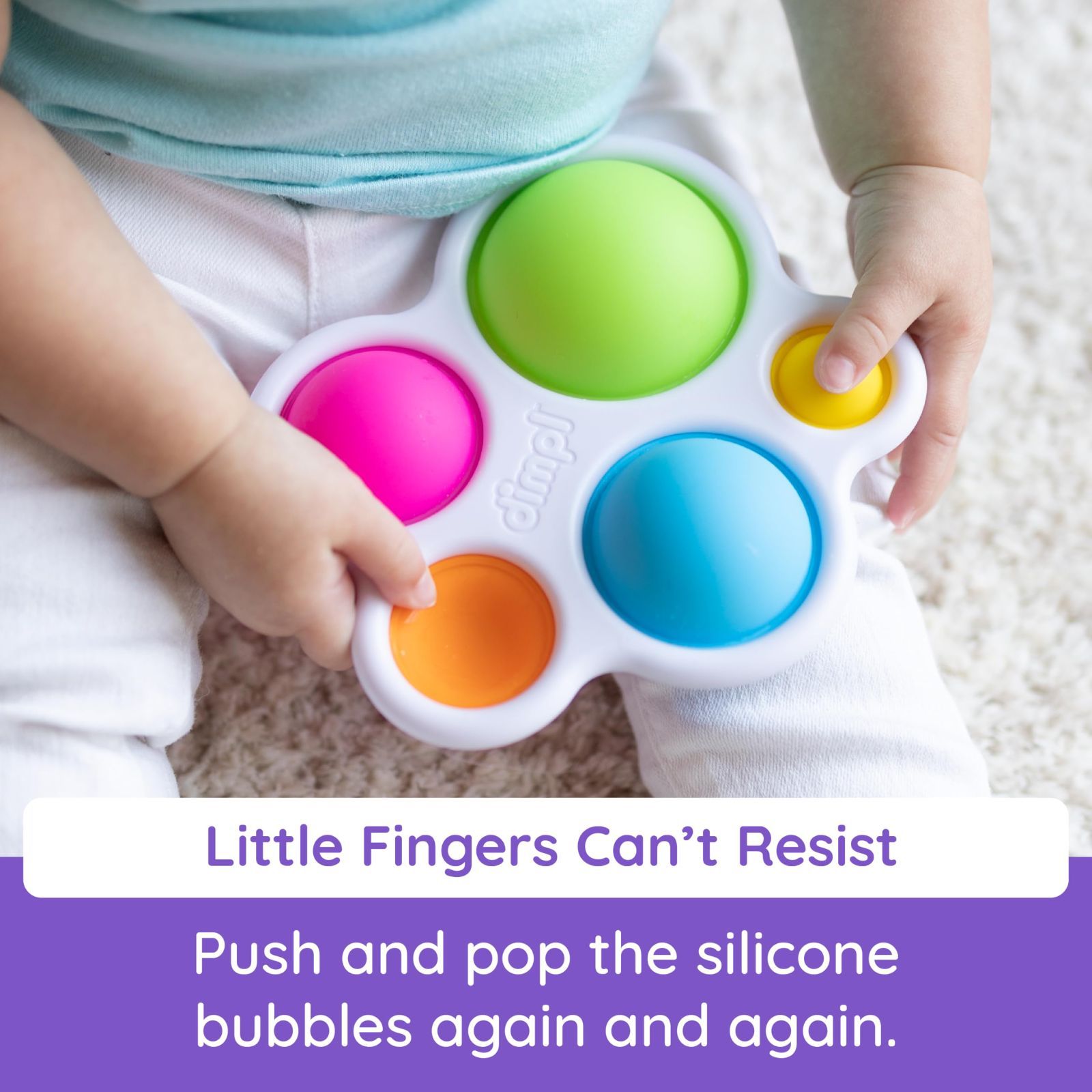 数量 ディンプル 赤ちゃんおもちゃ 指先知育 Toys Brain FA 192-1 ファットブレイン Fat