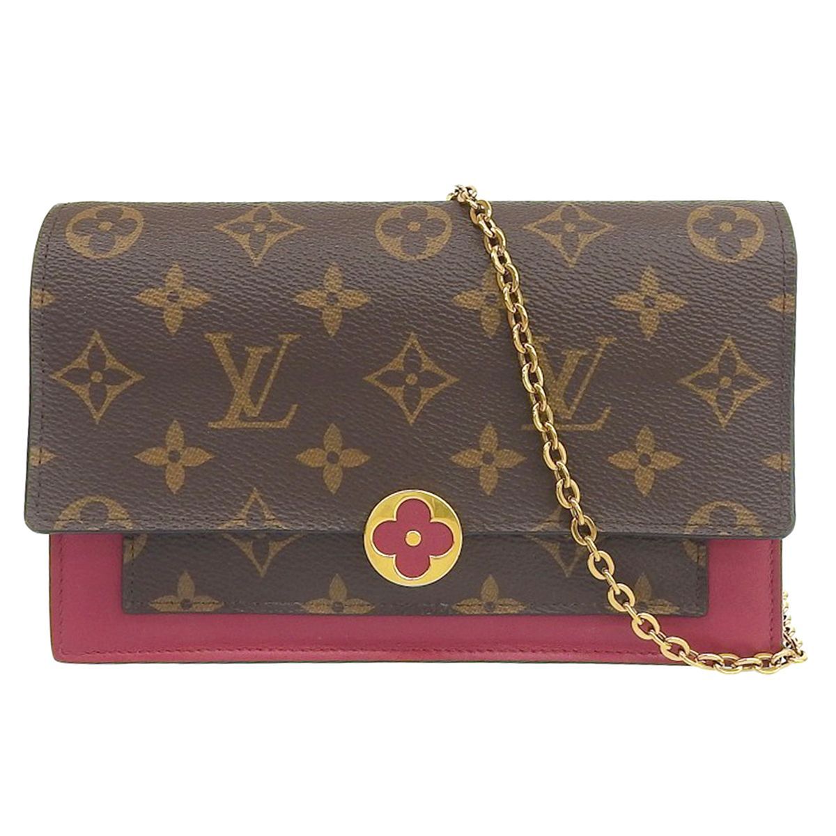 4149) ルイヴィトン LOUIS VUITTON モノグラム ポルトフォイユフロール