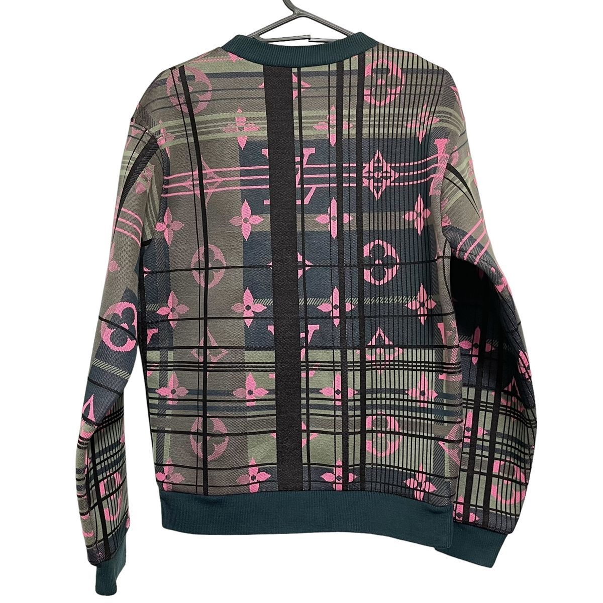 【新品】ルイヴィトン モノグラム ジャガード スウェット トレーナー ルイ・ヴィトン(LOUIS VUITTON)ルイ・ヴィトン モノグラムジャガード