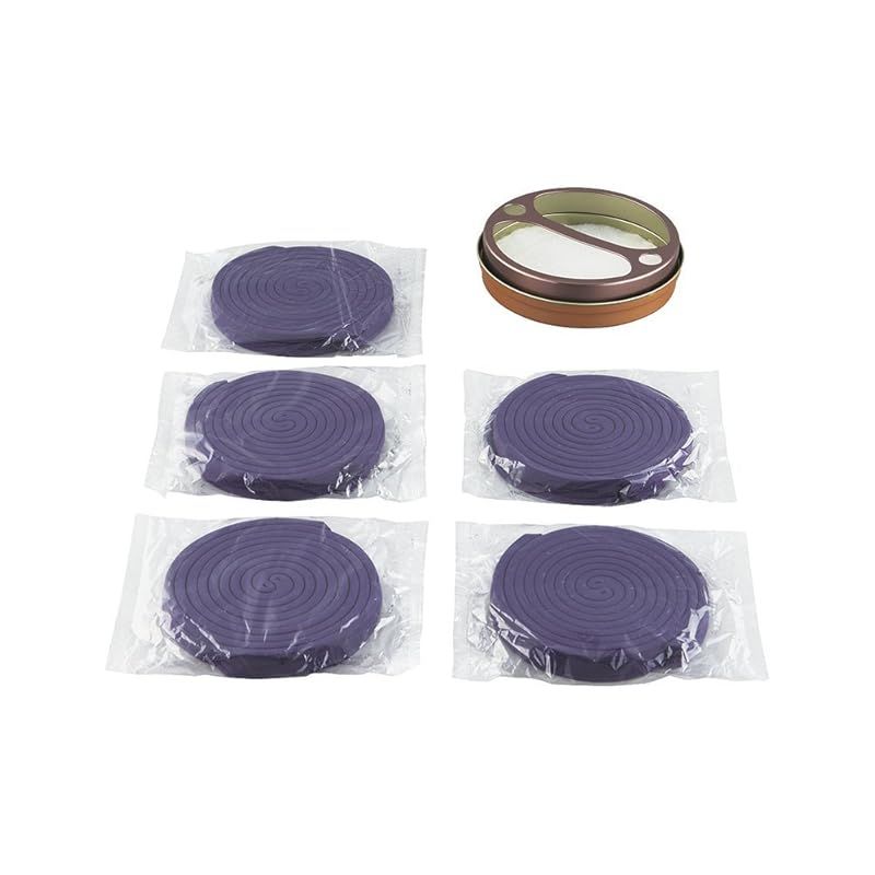  アース渦巻香 蚊取り線香 ラベンダーの香り 12時間長持ち ジャンボ50巻缶入 0 虫除け用品 衛生用品 ヘルスケア