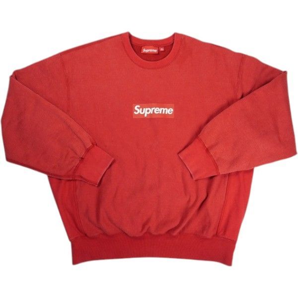 Supreme クルーネック スウェット 赤 Supreme(シュプリーム) SMALL BOX CREWNECK MAROON クルーネック