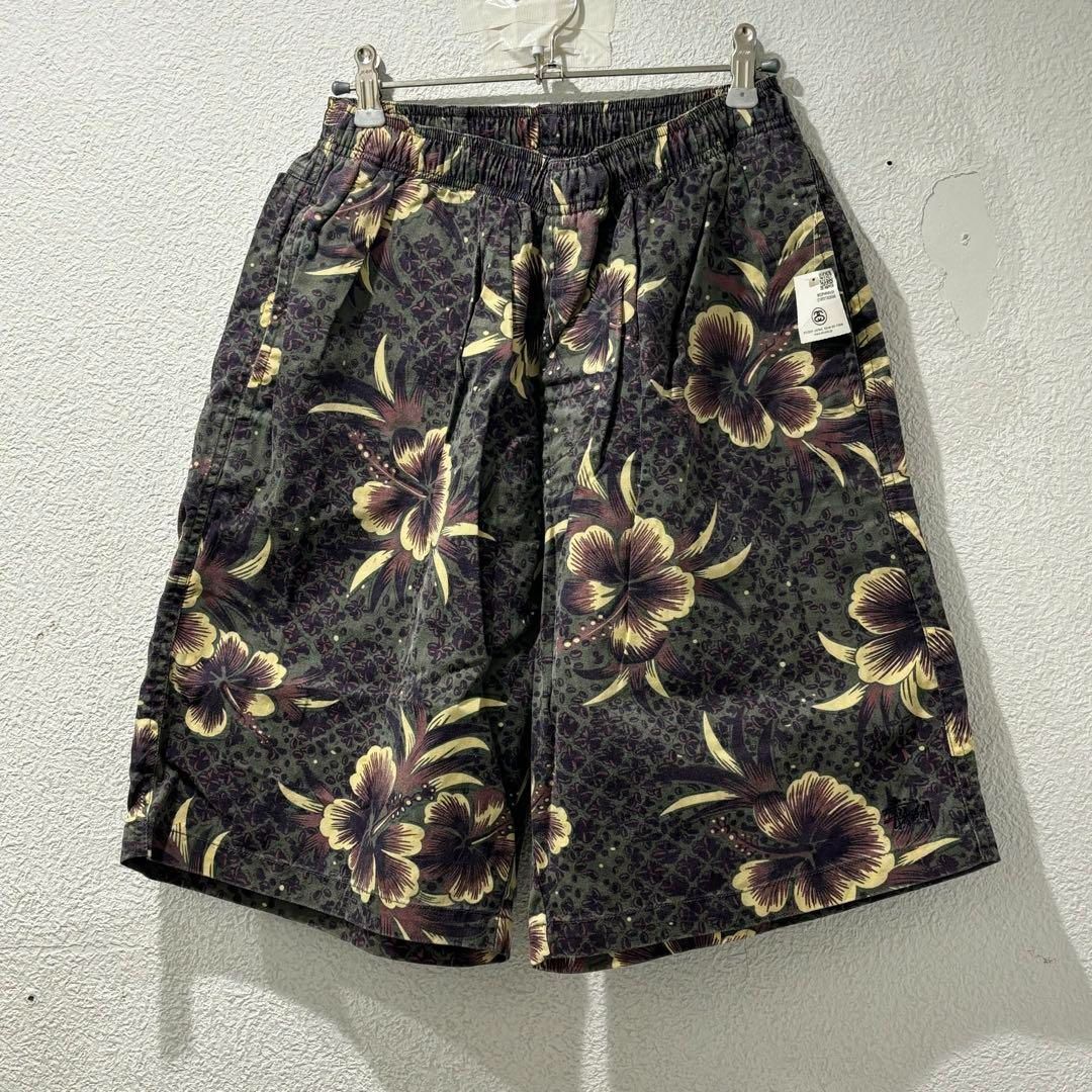 Stussy ステューシー 花柄 ショートパンツ 中古・古着通販】stussy (ステューシー) 花柄ハーフパンツ