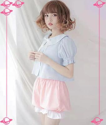 【みみみ 】かぼちゃパンツとボンネット ♡ ピンク MOLUTOCHIARA ショーツ かぼちゃパンツ 裾レース : ZOZOTOWN