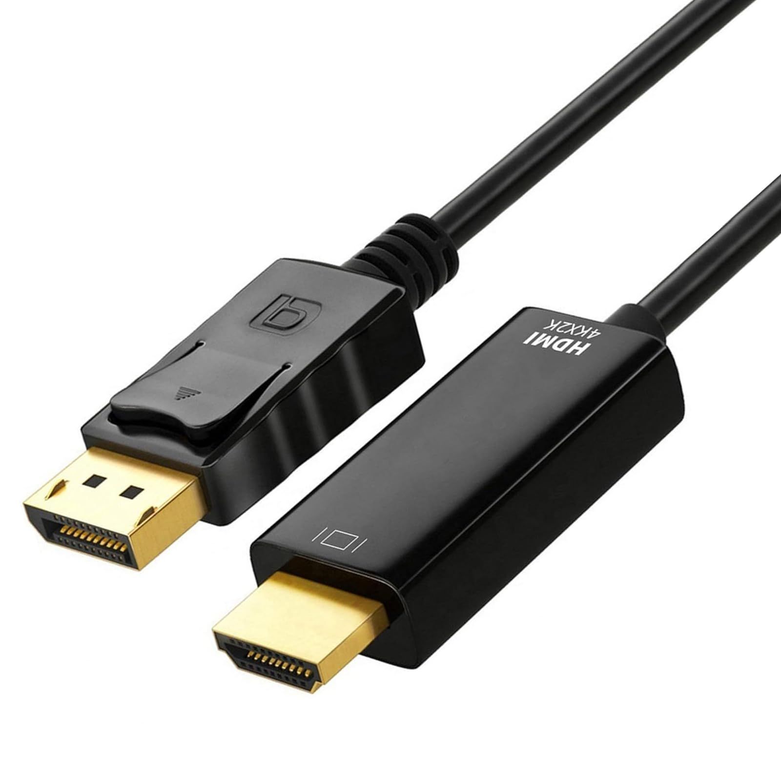 送料無料】DisplayPort HDMI変換ケーブル【4k@30hz/ディスプレイポート