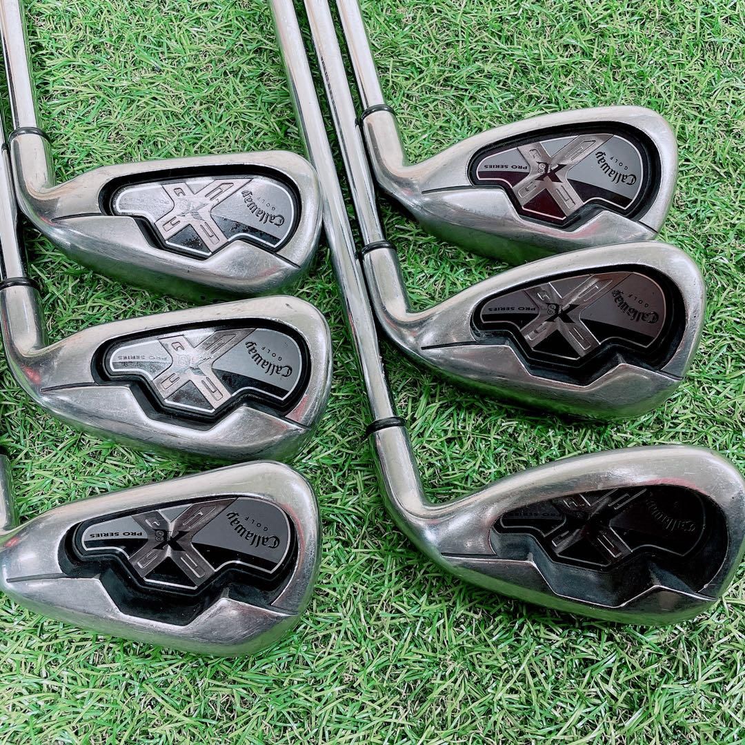 配送商品は通常配送無料。 ゴルフ メンズ アイアン キャロウェイ X18 プロ 初心者 N1591 【最大80％OFF】