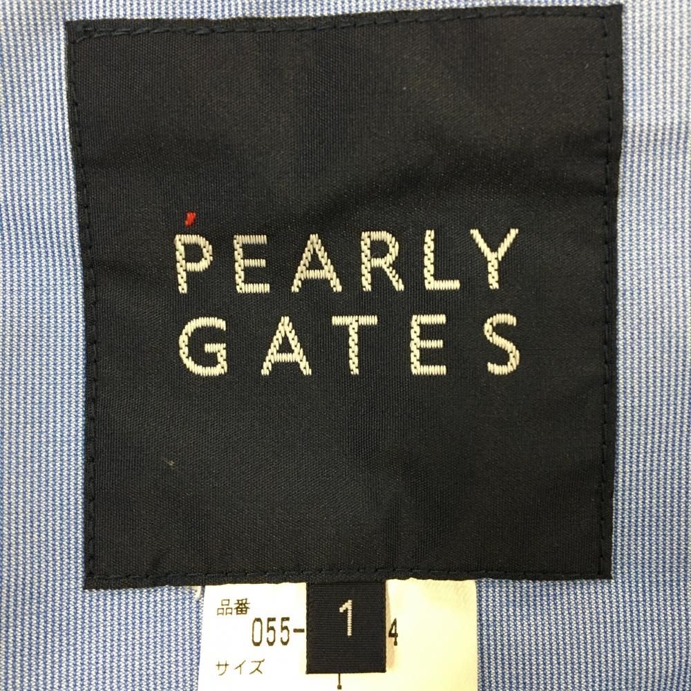 超美品】パーリーゲイツ ナイロンパーカー ネイビー ジャケット 無地