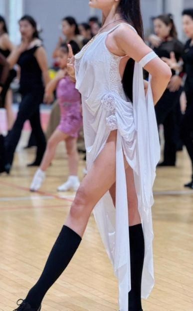 ラテンワンピースドレス