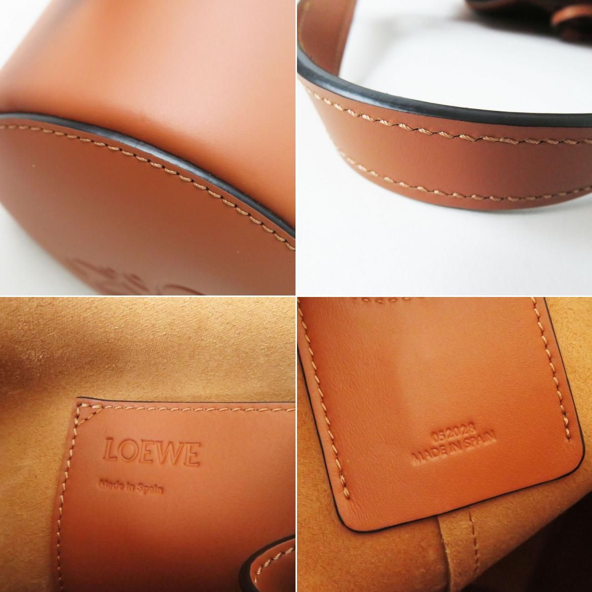 極美品◎LOEWE ロエベ 326.75AC30 BALLOON バルーンバッグ ミディアム 