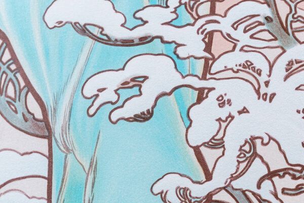 アルフォンス・ミュシャ】 「四季 冬 1896」 版画 - メルカリ