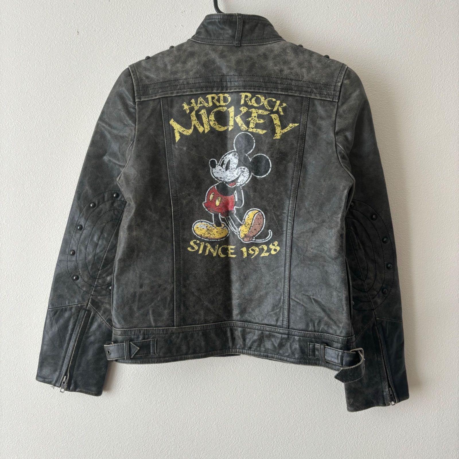 ミッキーマウス レザージャケット MICKEY MOUSE（ミッキーマウス）の「【ヴィンテージ古着】90's