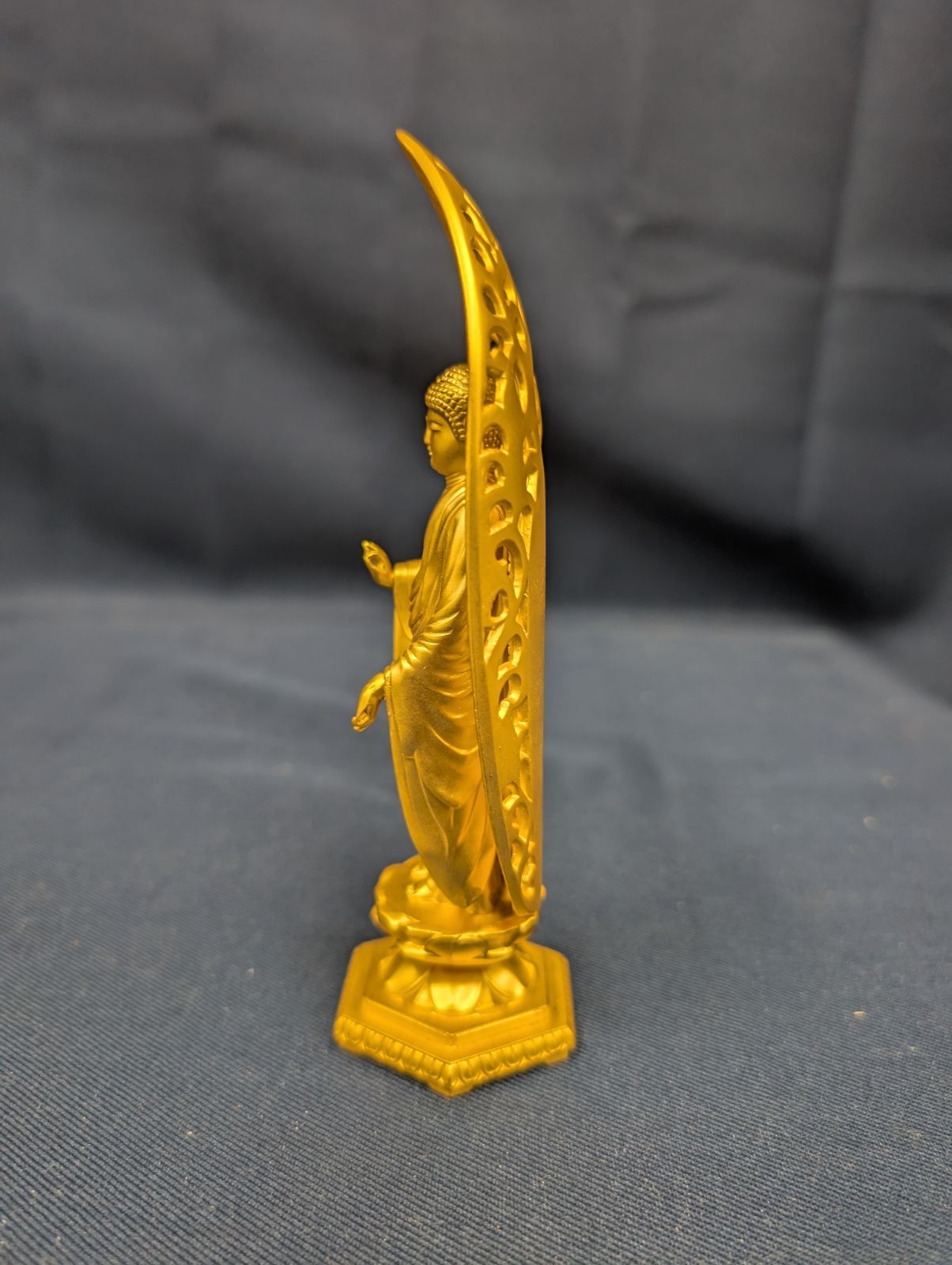 日蓮聖人　牧田秀雲作　高岡銅器 Amazon｜仏像 文殊菩薩 14.5cm（蝋型銅製） 仏師：牧田秀雲 原型