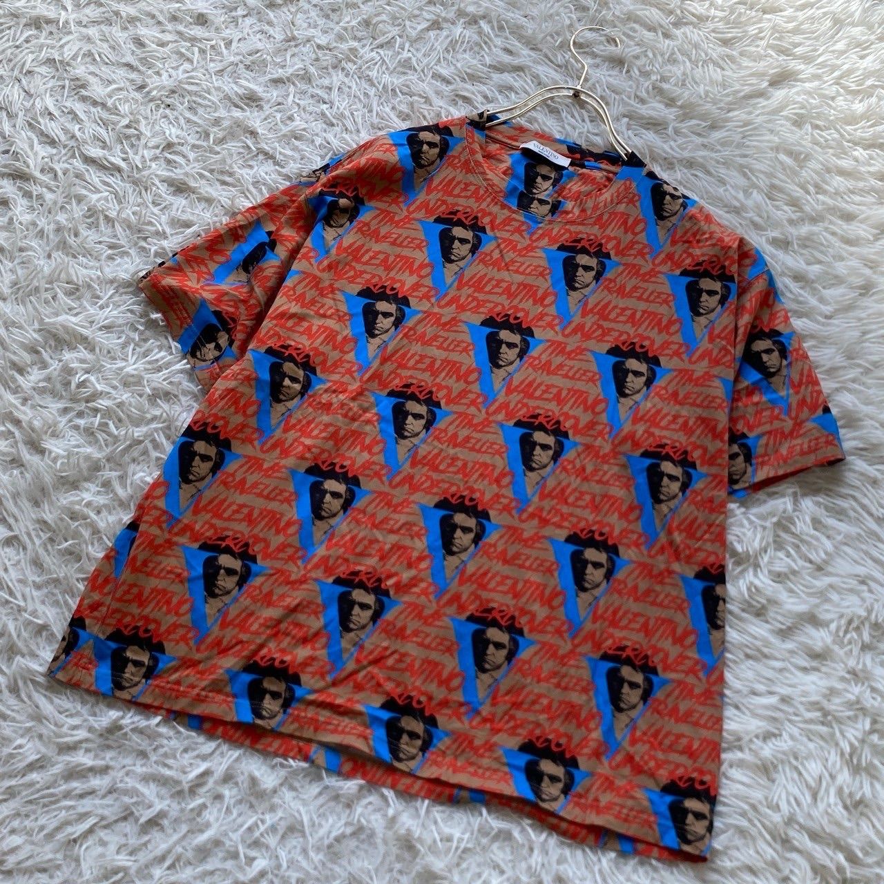 美品》VALENTINO アンダーカバーコラボTシャツ ベージュ S 総柄 - メルカリ