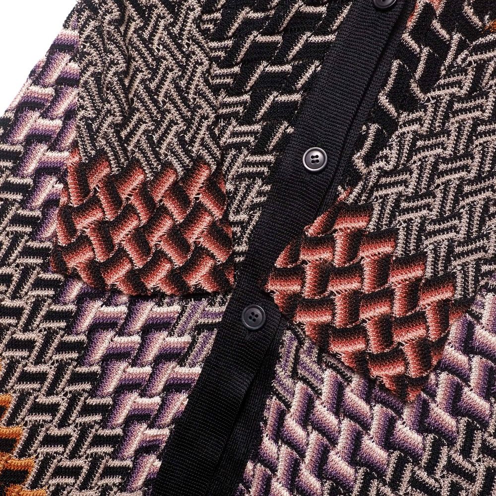Missoni ミッソーニ カーディガン サイズ40 ロングニット ボーダー 柄  