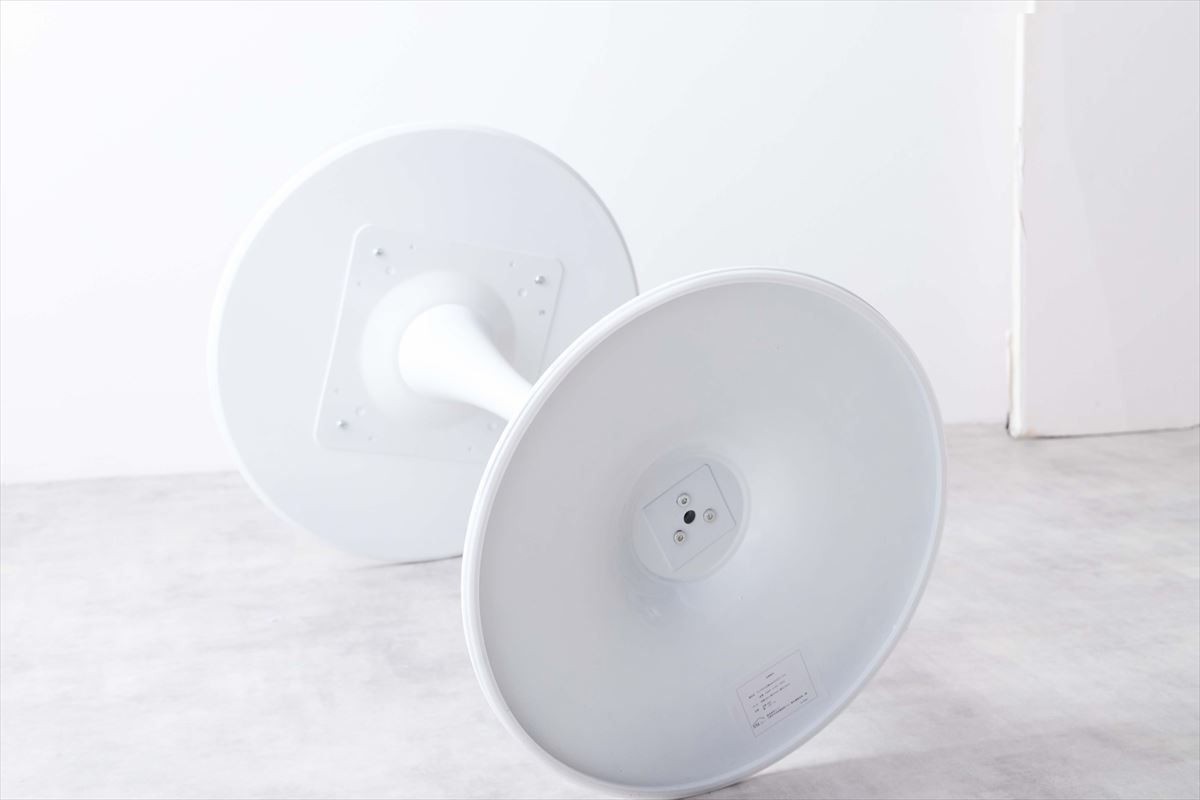 2点セット】Tina 幅60cm カフェテーブル+イームズクリアチェア カフェ