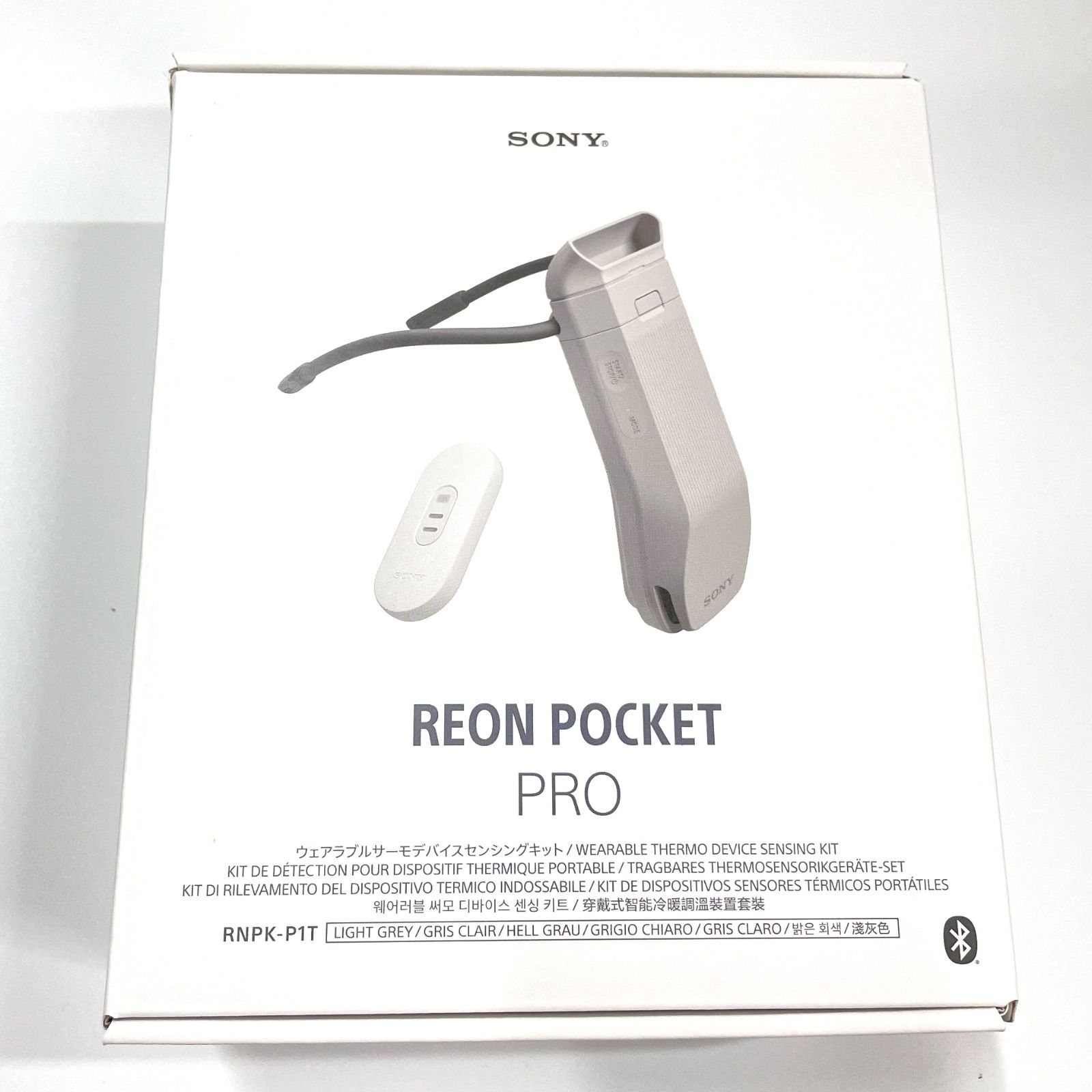 SONYソニー REON POCKET PROウェアラブルサーモデバイスセンシングキット RNPK-P1T Bランク 428