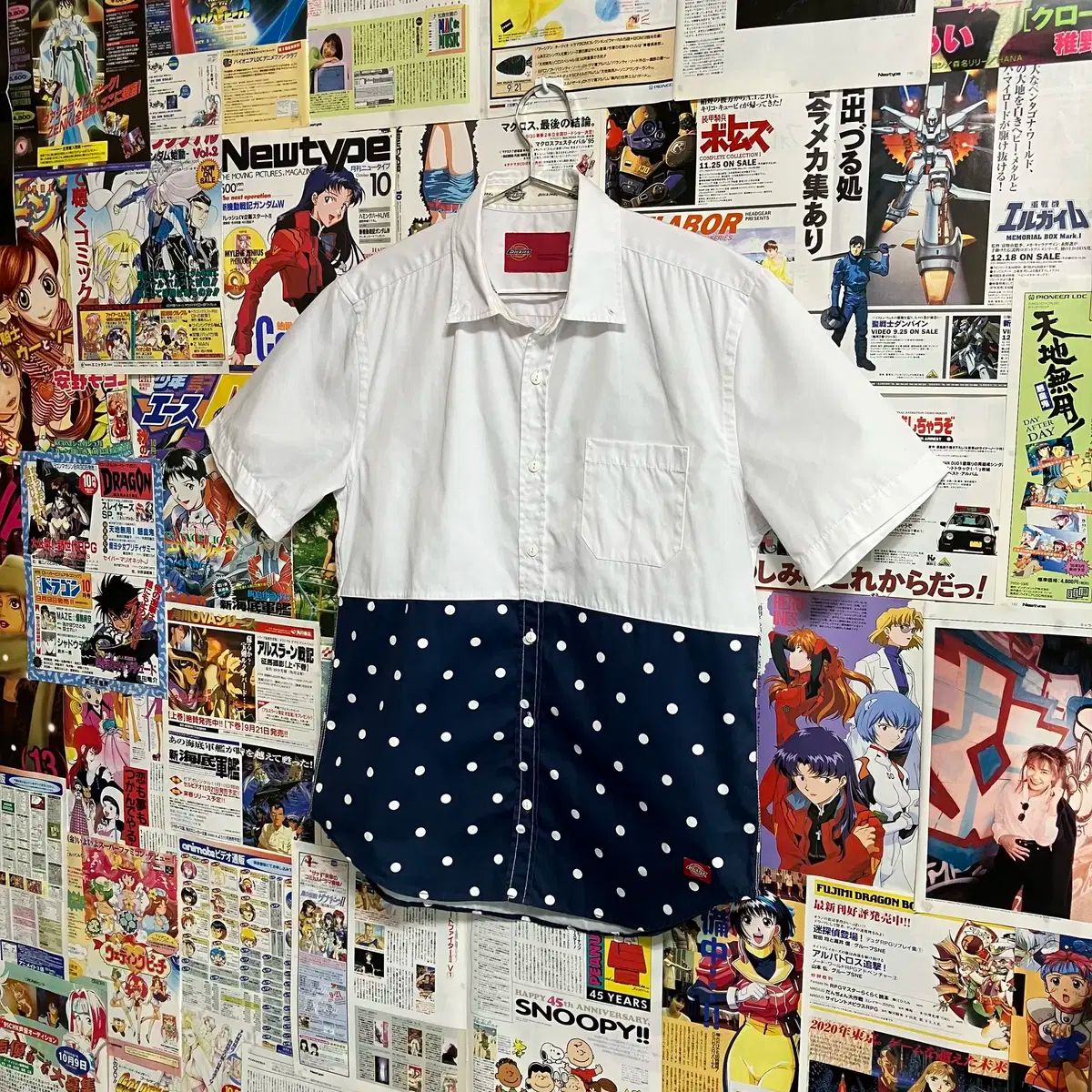 JPN DICKIES ディッキーズ ドット バイ 半袖 シャツ