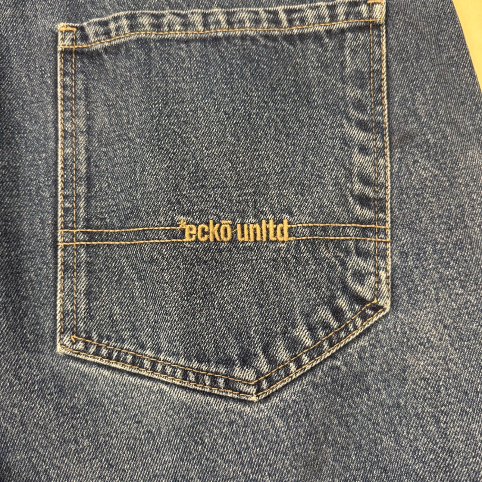 ecko unitd hiphop パンツ デニム W40 ストリート ワイド 極太