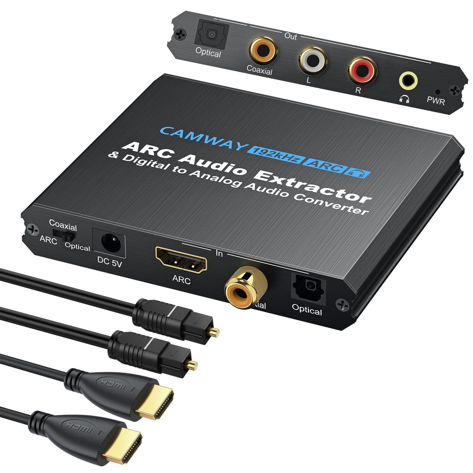 在庫セール】HDMI ARCオーディオエクストラクター HDMIオーディオ