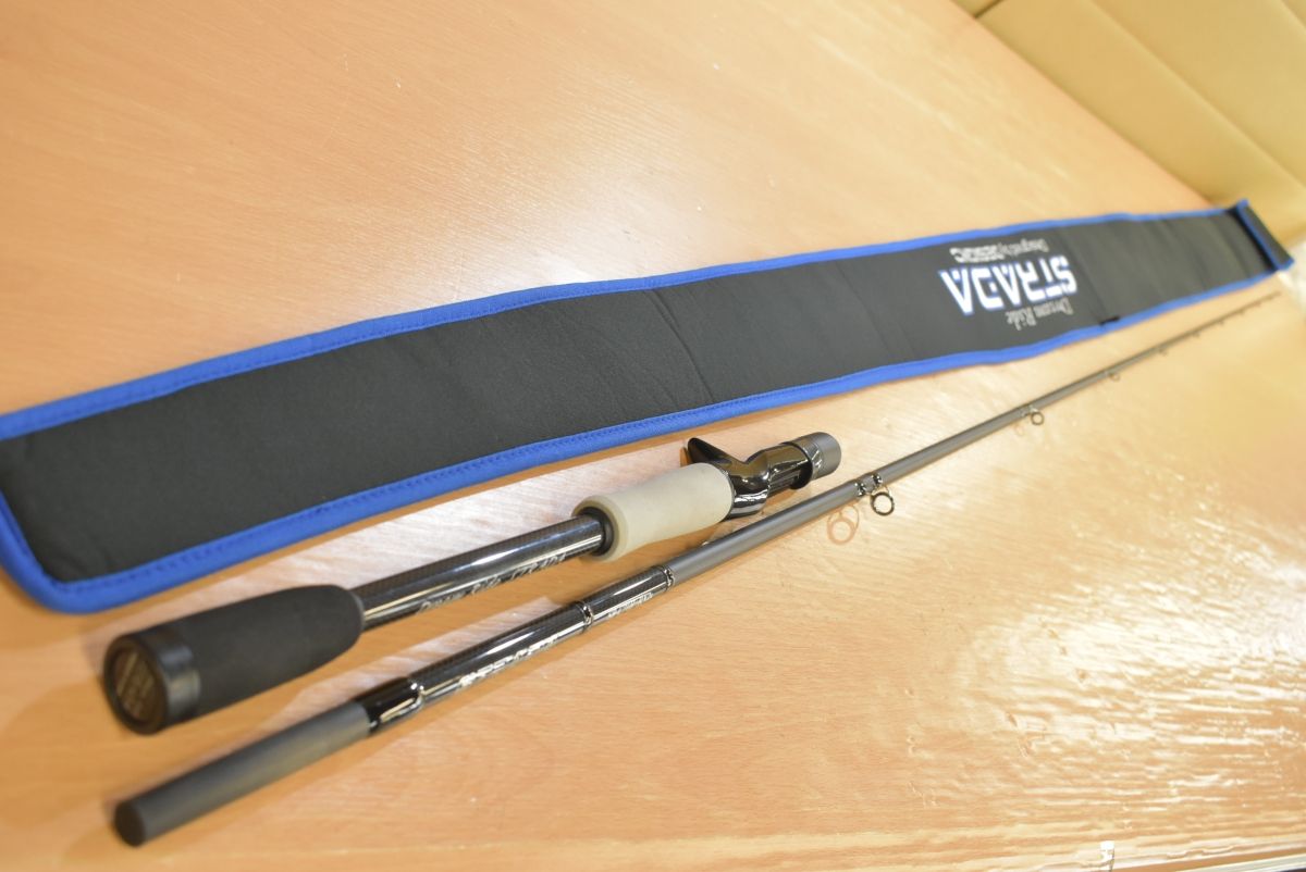 デジーノ ストラーダ ブラック SB-C 71 H RX 2 s 実釣 DESIGNO STRADA 2ピース ベイト バスロッド ヘビーバーサタイル ビッグベイト 等