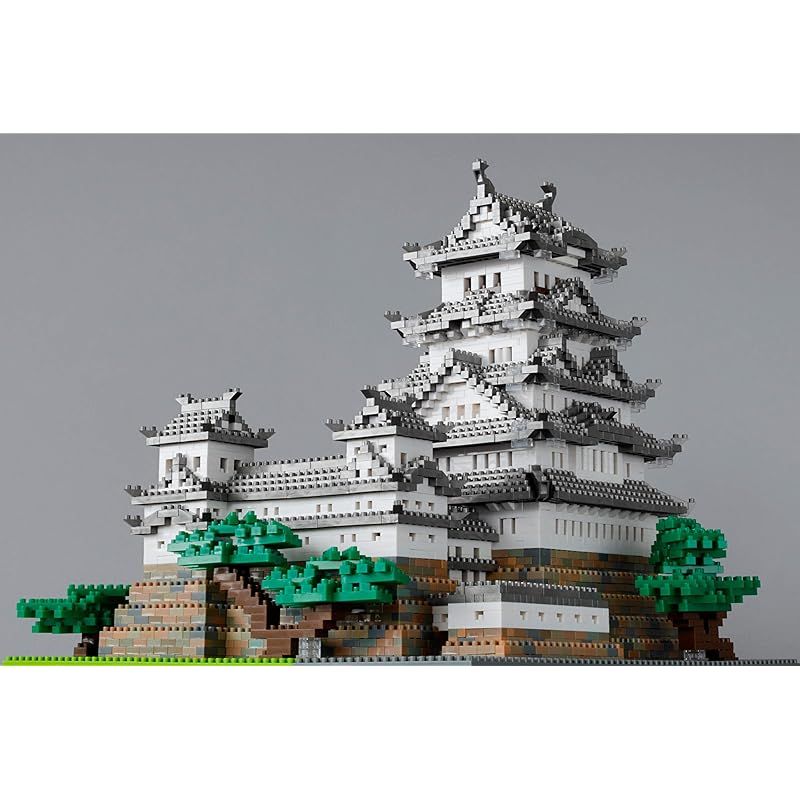 カワダ Kawada ナノブロック 姫路城 スペシャルデラックスエディション メタリックシルバーver. NB-042A STEELWINDOWSANDDOORS_COM