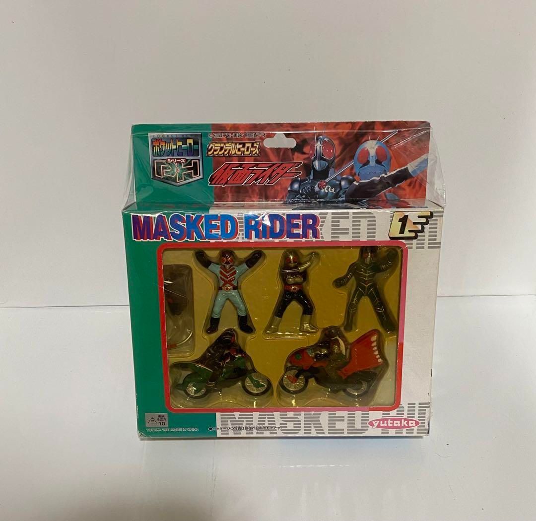 仮面ライダー ポケットヒーローシリーズ グランデルヒーローズ1(5体セット) 12月限定値下げ！【仮面ライダー】グランデルヒーローズ 1（5体セット