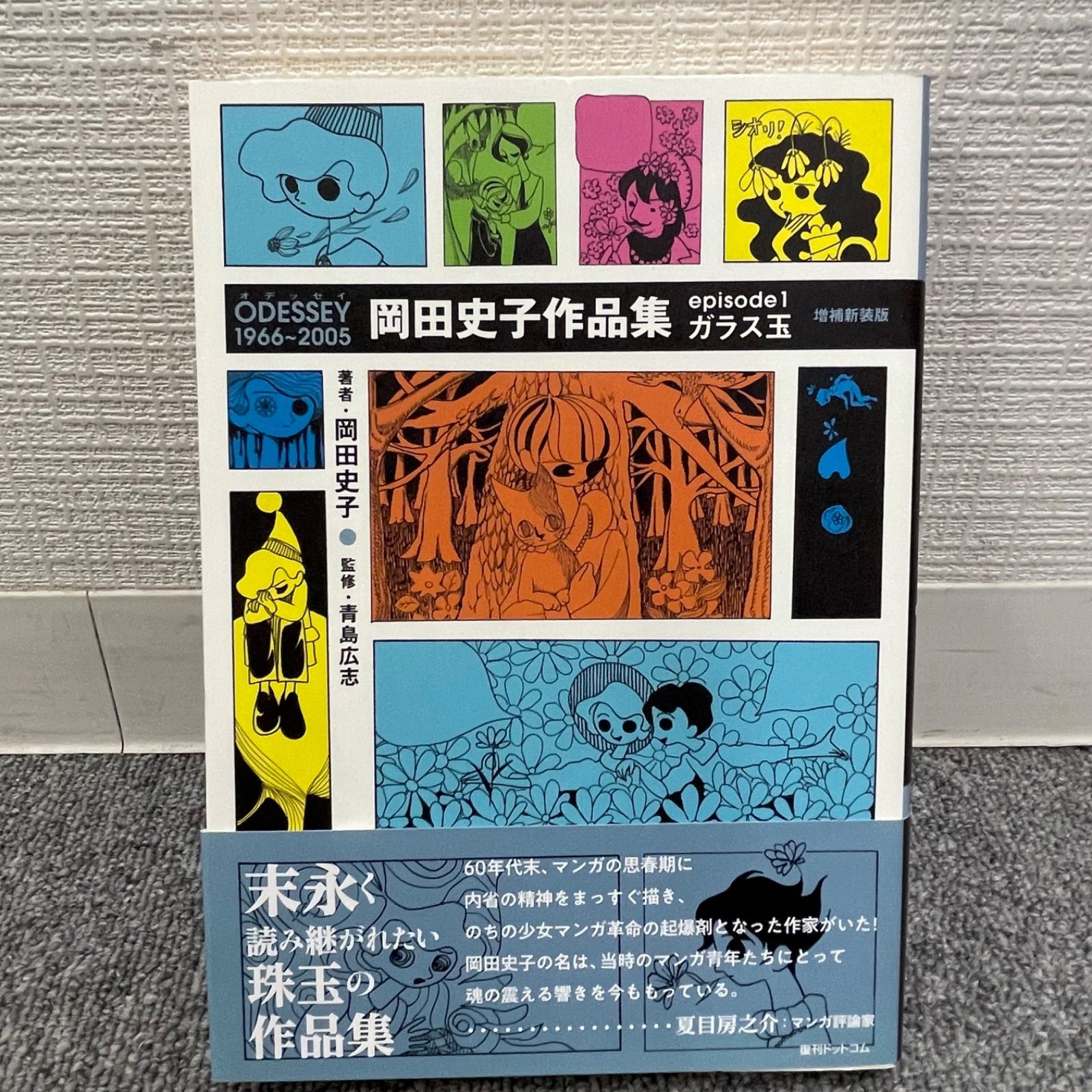 NPA】岡田史子 作品集 ODYSSEY オデッセイ 1966-2005 2種 ガラス
