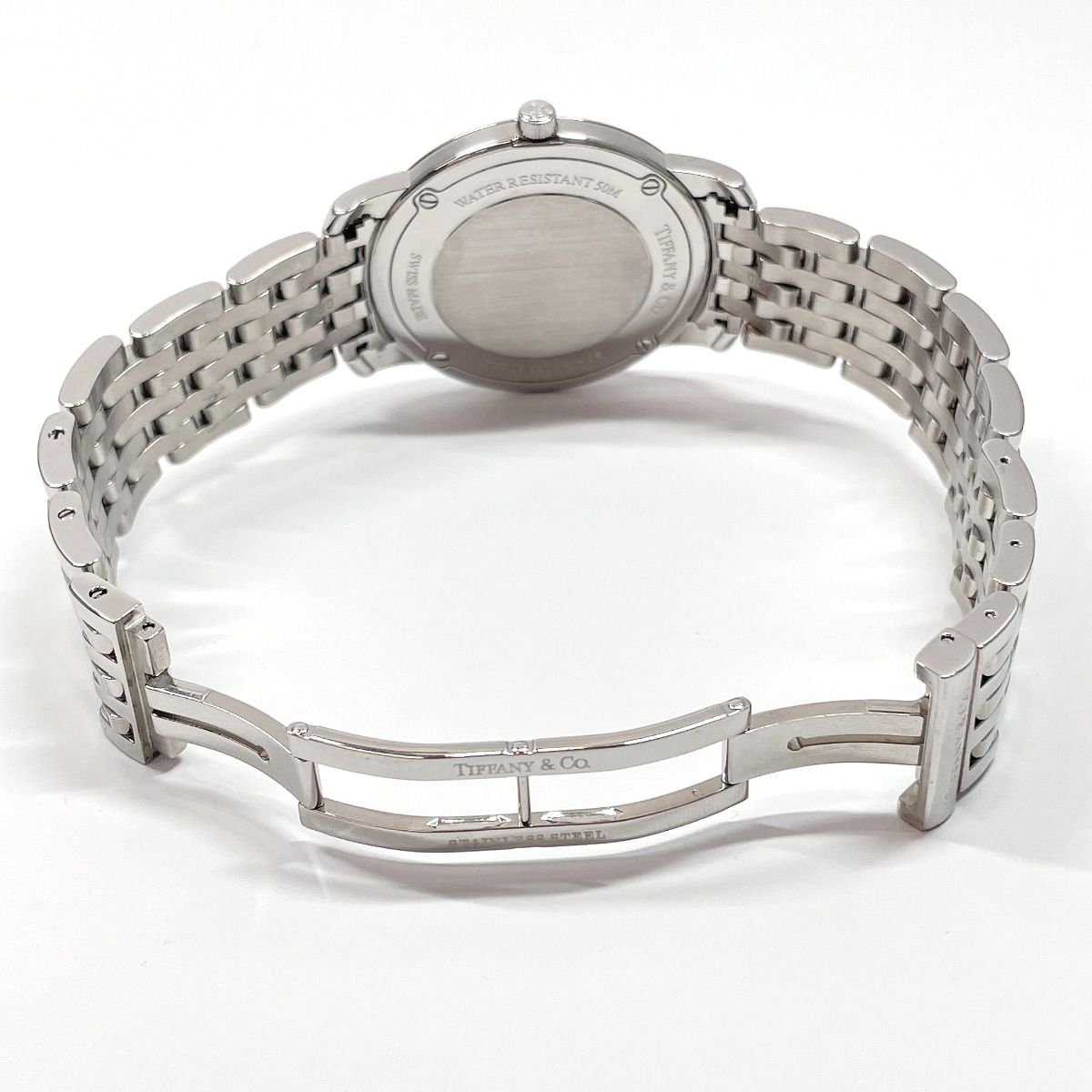 ティファニー 腕時計 Z0046.17.10A クォーツ シルバー - メルカリ