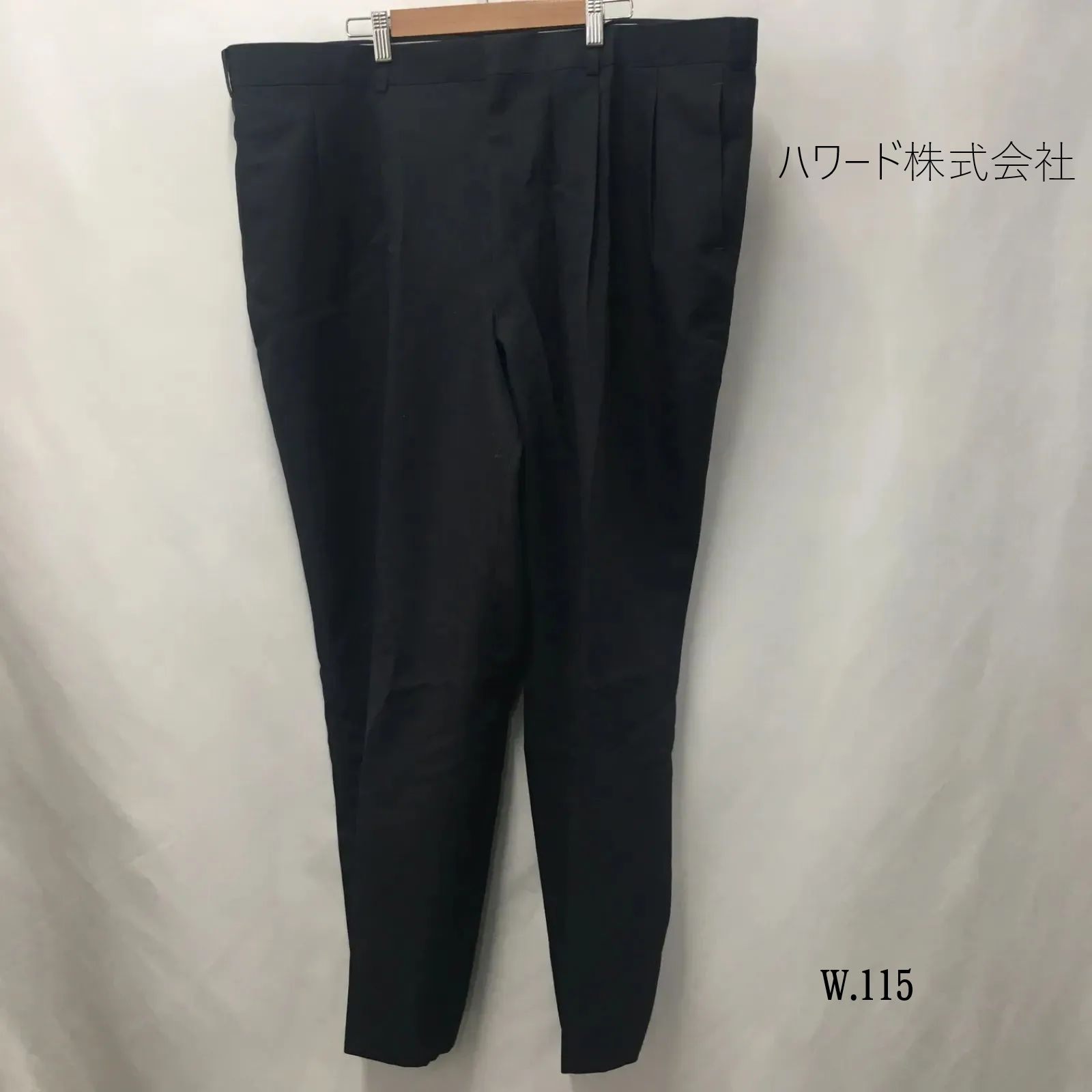 ハワード株式会社 メンズ パンツ スラックス ブラック サイズ（W.115） - メルカリ