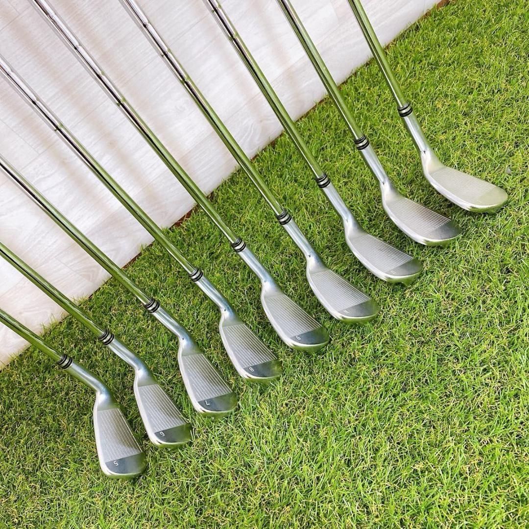 PING G425 ピン メンズアイアン 超豪華9本 初心者 中空 モーダス S G425 ピン アイアン ゴールドドット #6-Pw 5本セット/モーダス