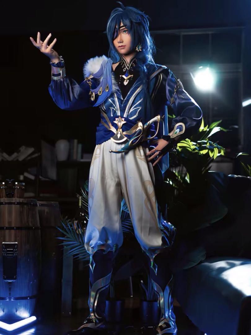 原神 ガイア コスプレ衣装 ウィッグ 靴追加可