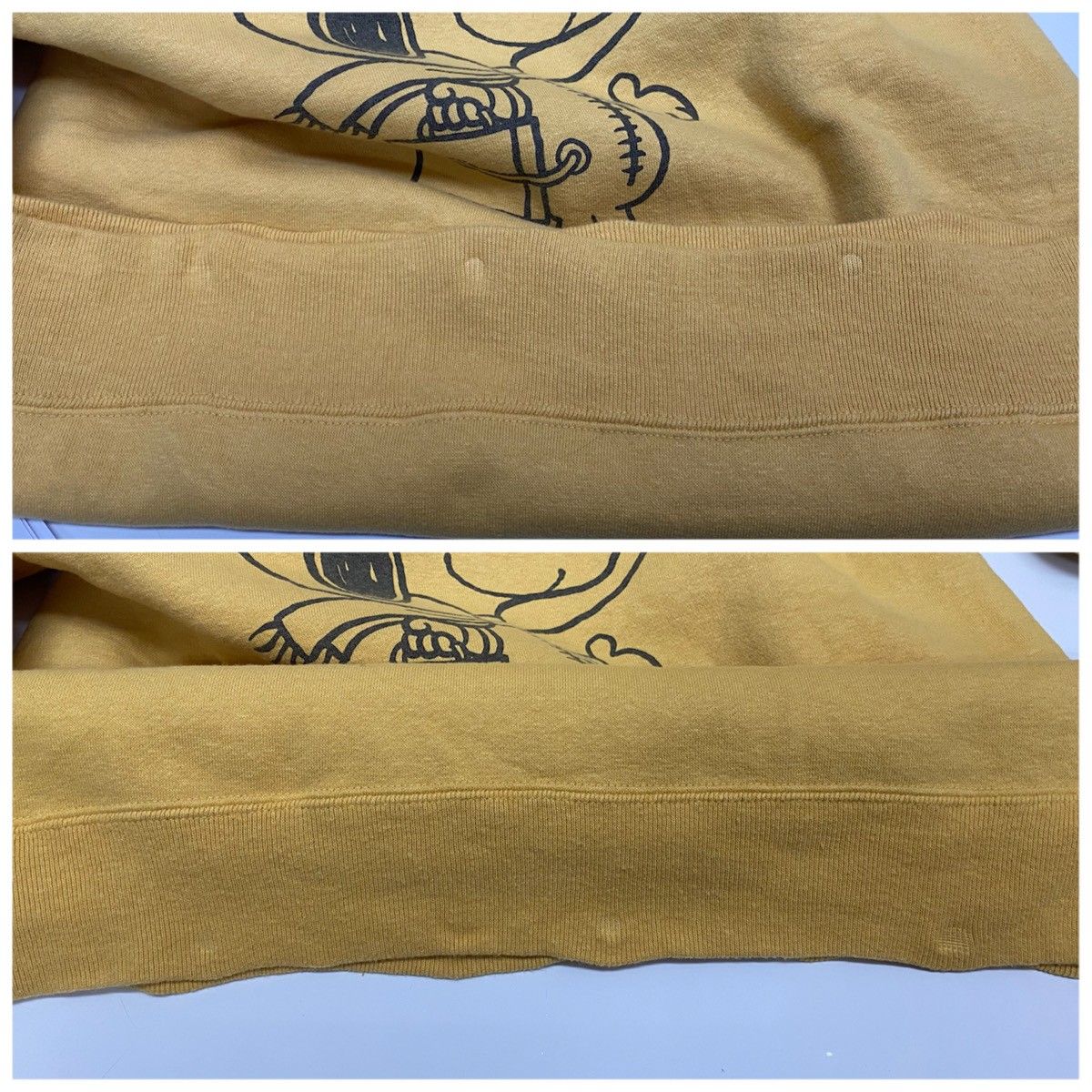 ヒューマンメイド HUMAN MADE PEANUTS Sweatshirt スウェット 黄色 S