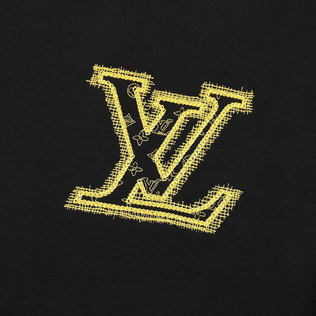今日特価】Louis Vuitton サマーニューアライブ 立体刺繍ロゴ T
