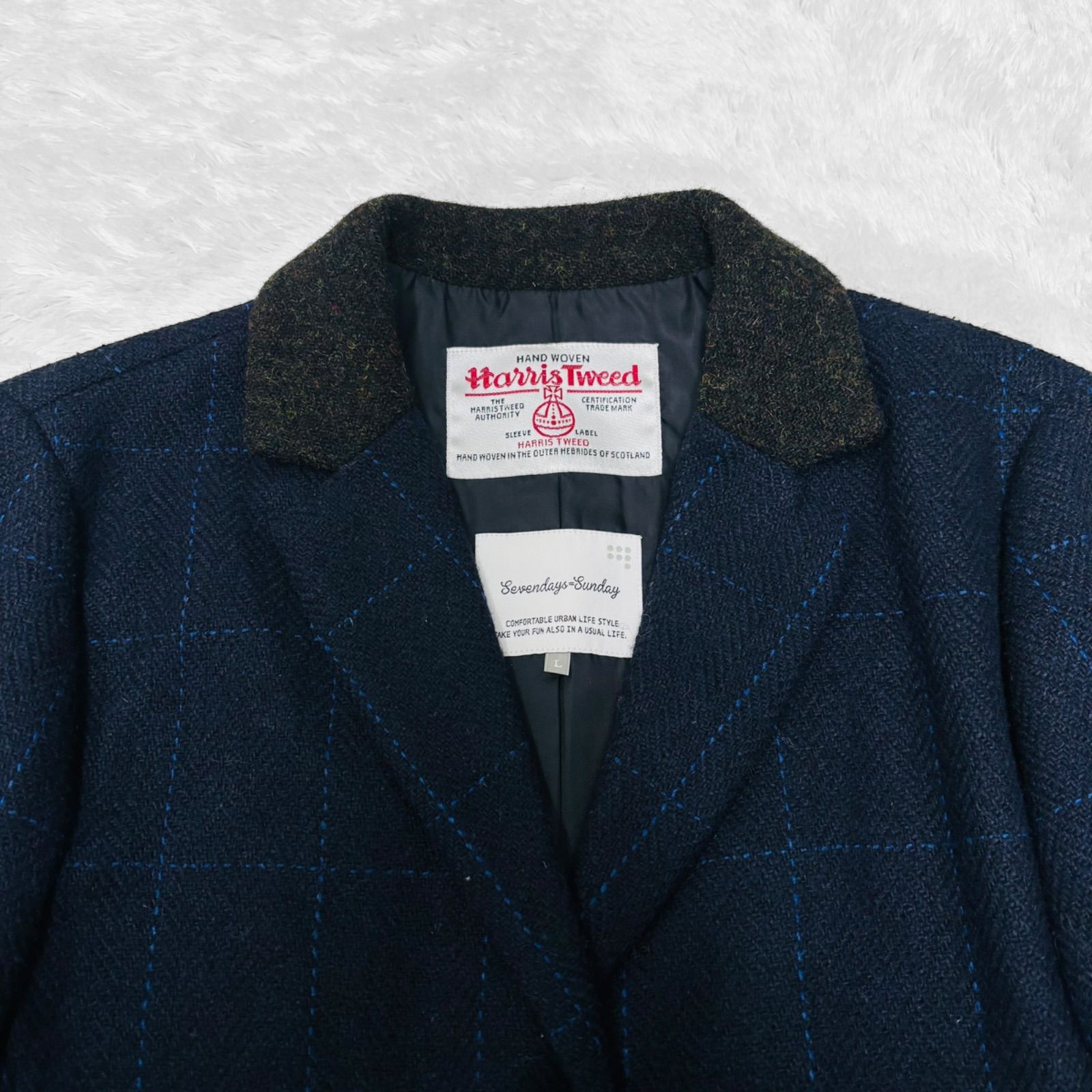 セブンデイズサンデイ SEVENDAYS＝SUNDAY ハリスツイード Harris Tweed
