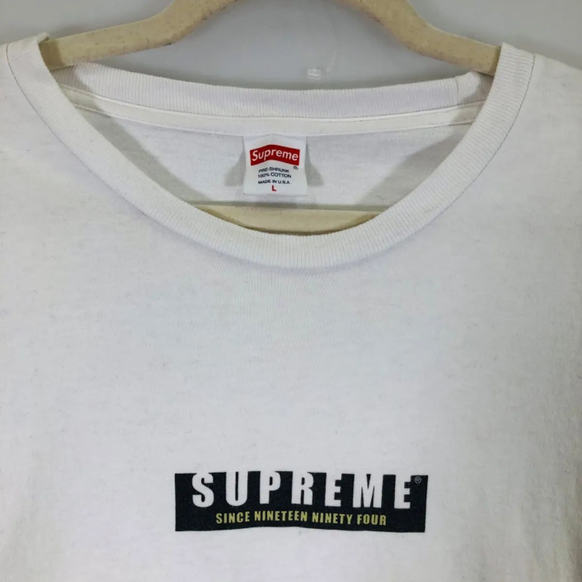 【4/6まで限定販売】Supreme｜1994 LS Tee｜18AW