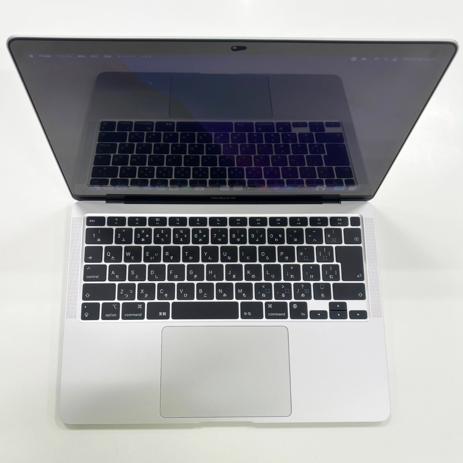 極美品】MacBook Air M1 2020 8GB 512GB シルバー 21147 - メルカリ