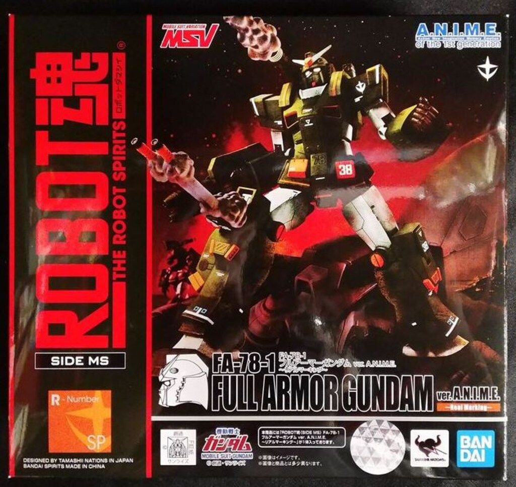 BANDAI SPIRITS ROBOT魂 u003cSIDE MSu003e FA-78-1 フルアーマーガンダム ver. A.N.I.M.E. ~リアルマーキング~