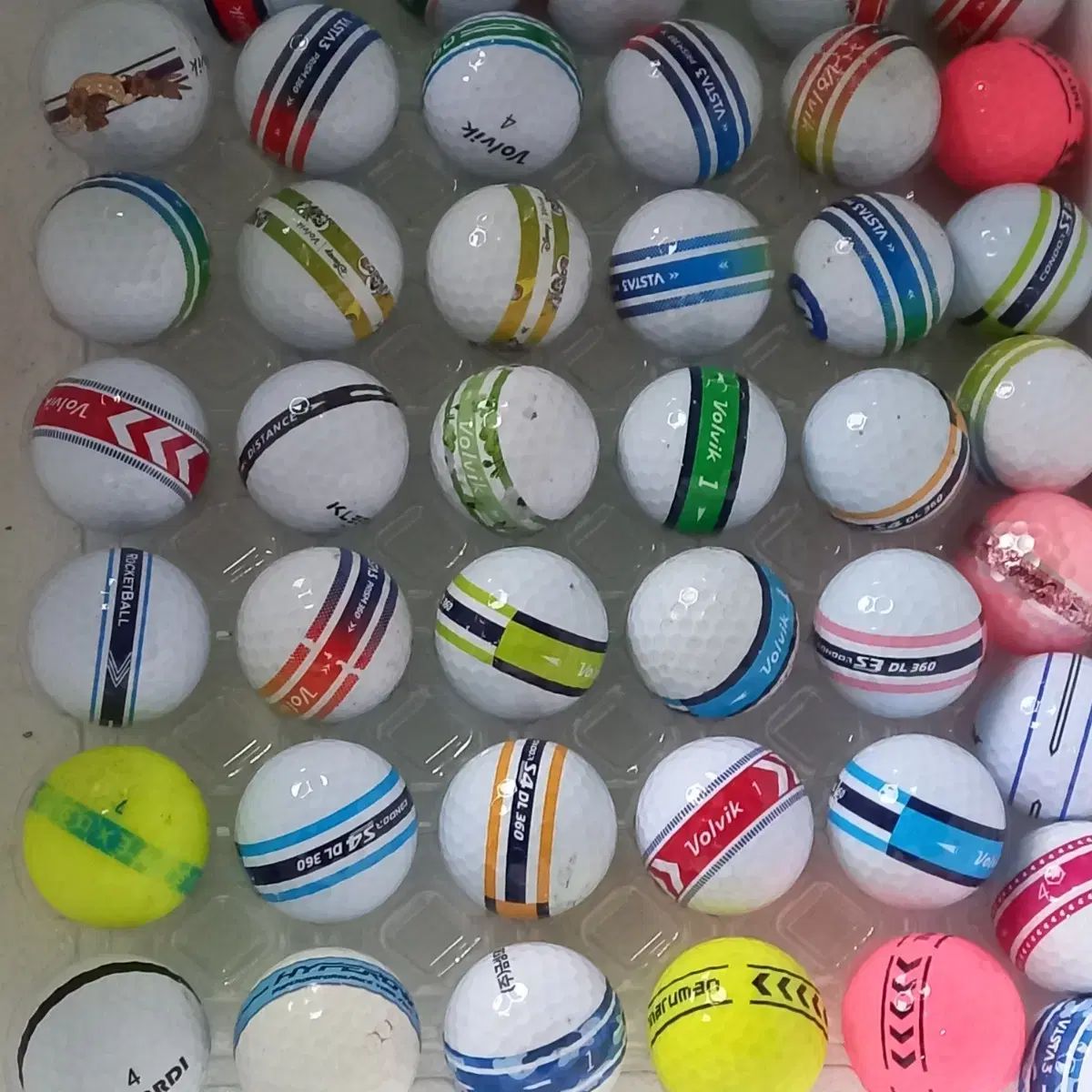 革新 Volvik ボルビック VISTA ビスタ コンドル ラタン ゴルフボール 56 犬