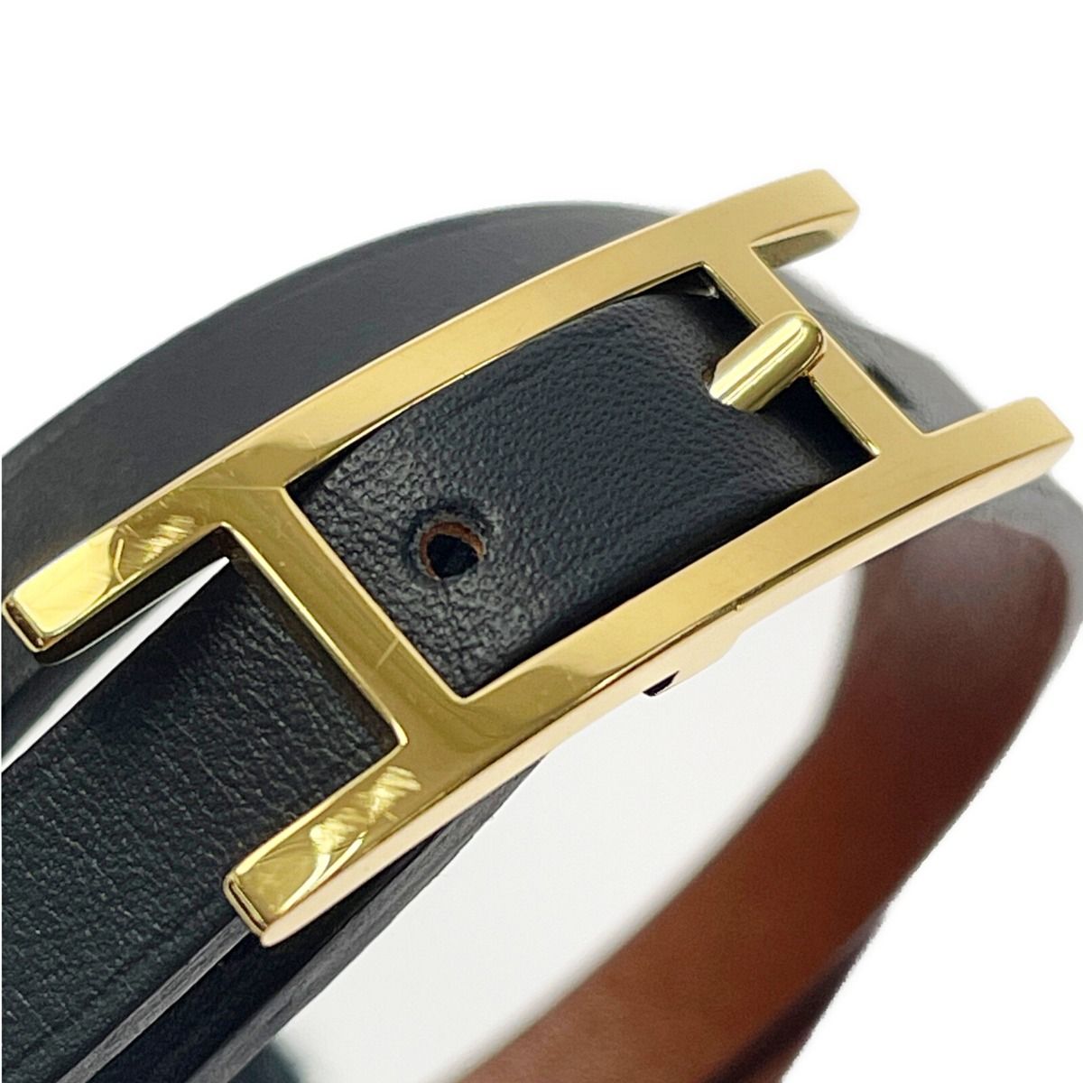 HERMES エルメス ビーアピ ドゥブルトゥール ブレスレット M刻印