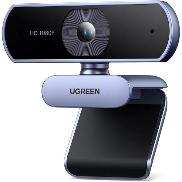 UGREEN ウェブカメラ Webカメラ USB | 1080P 2K フルHD 400万画素 マイク内蔵 Lite 200万 FineCam マイベスト Webカメラを検証レビュー！Webカメラの選び方も紹介 Webカメラ、マイク