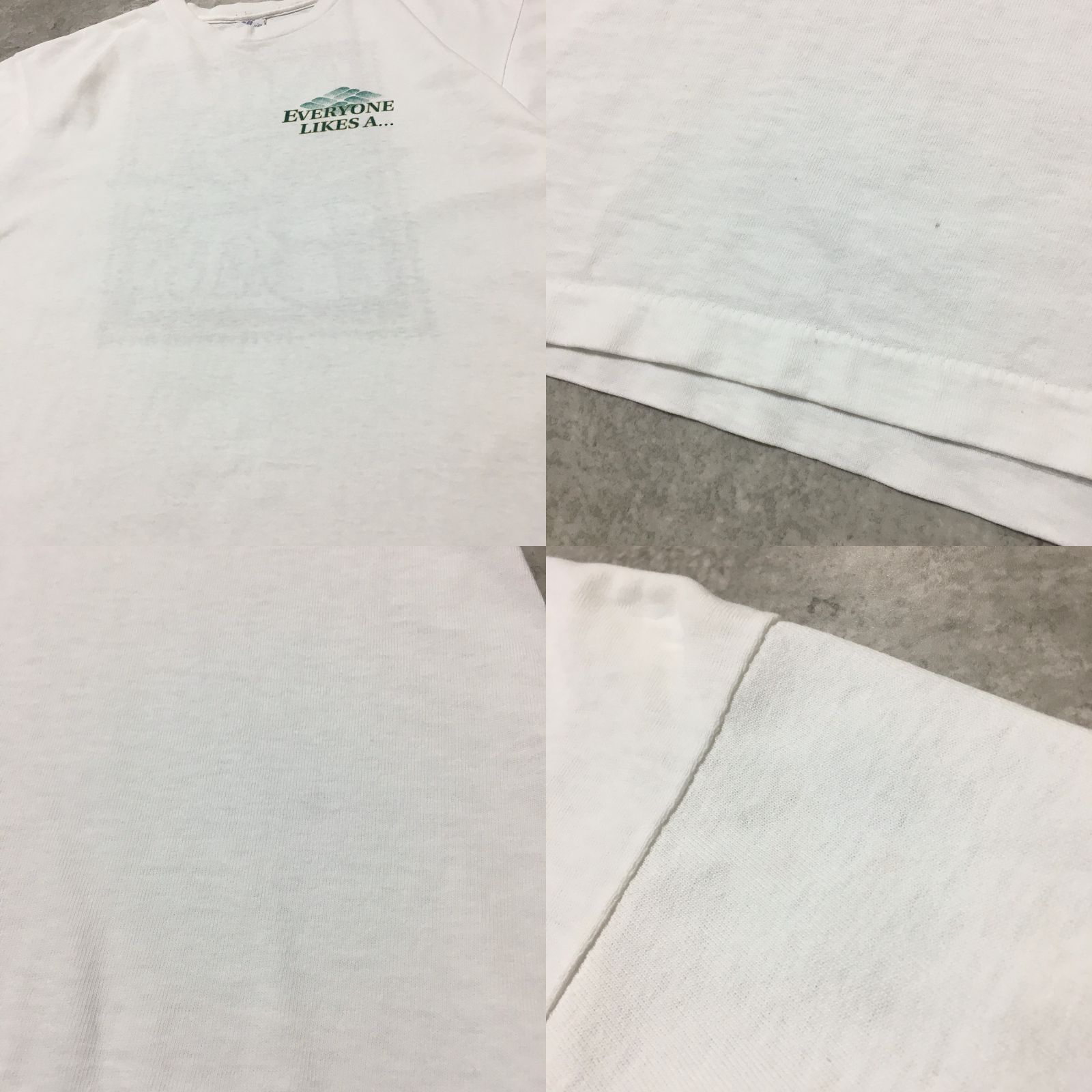 90s USA製 Columbia Nice Bass Back Printed T-shirt コロンビア ブラックバス バックプリントTシャツ