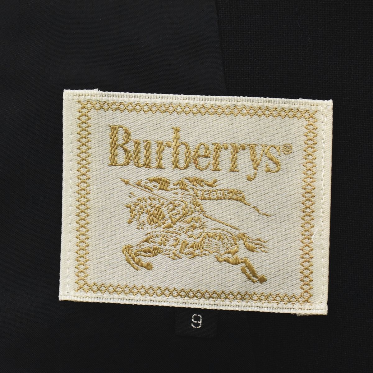 Burberrys バーバリー シングル テーラードジャケット 9 ネイビー ♪