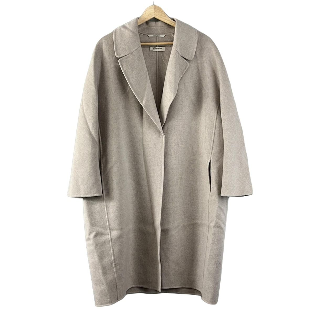 S Max Mara マックスマーラ コート サイズI J 42 レディース - 901602096 ライトグレー 長袖|バージンウール|秋|冬