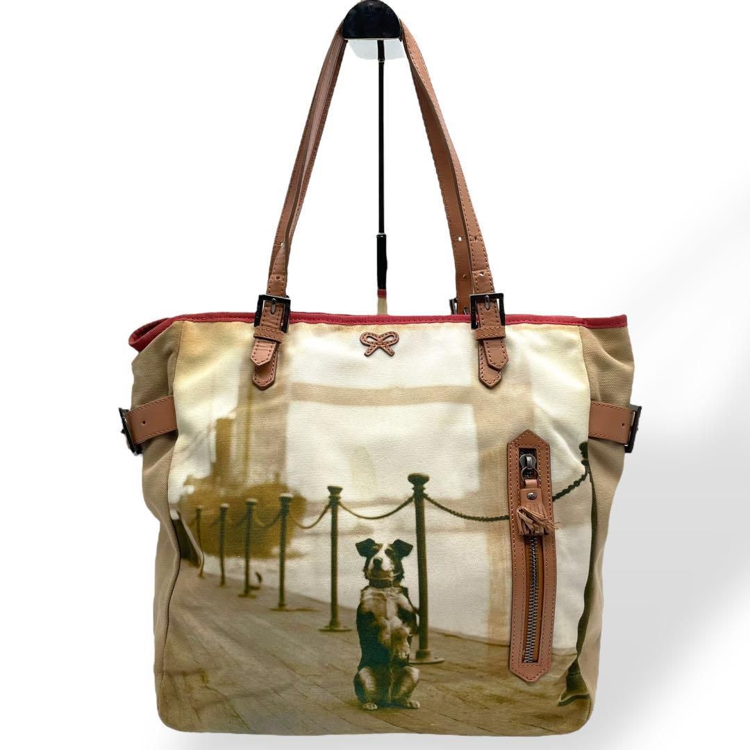 関税・送料込【Anya Hindmarch】マクラメフリンジ トートバッグ 関税・送料込み【Anya Hindmarch】フリンジマクラメトートバッグ