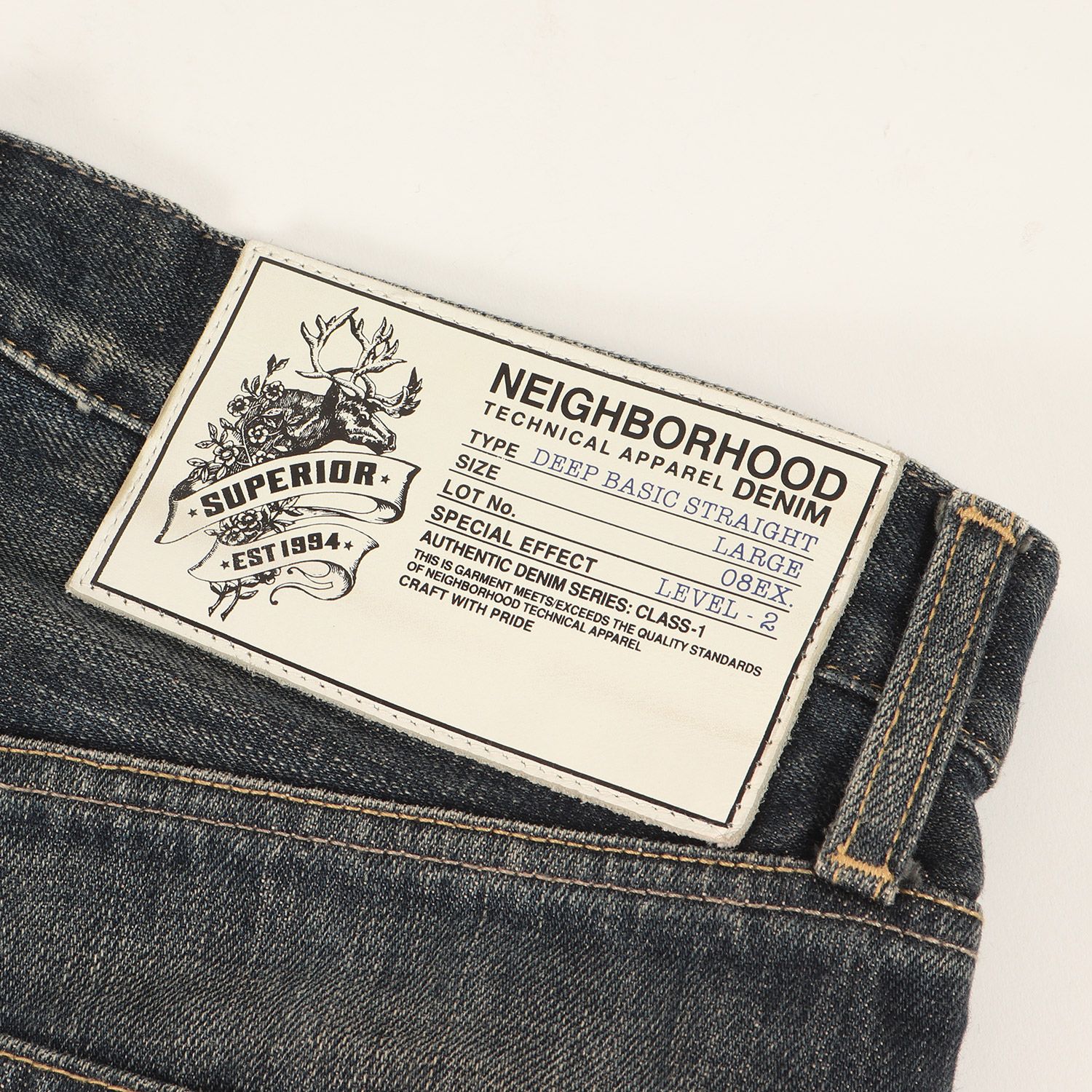 ✨美品✨ ネイバーフッド 3204 AUTHENTIC デニムジーンズ 濃紺 M NEIGHBORHOOD ORIGINAL DENIM/ネイバーフッド No/3204 デニム